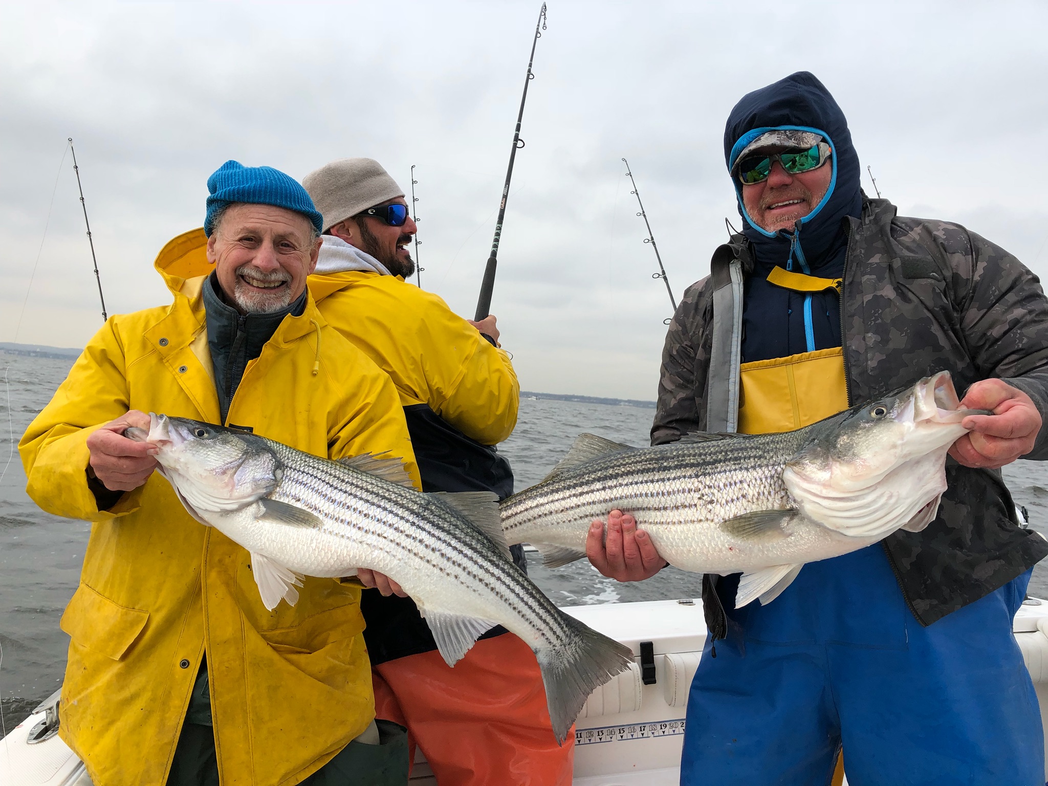 Ty Man morning stripers