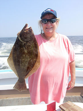 Sharon with EBII fluke