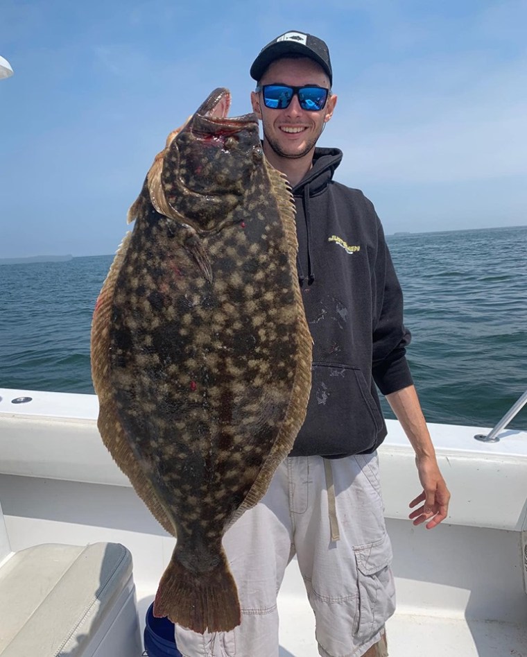john CONTELLO 14-LB. FLUKE